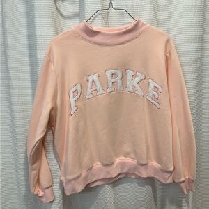 Parke Women's Pink Mockneck